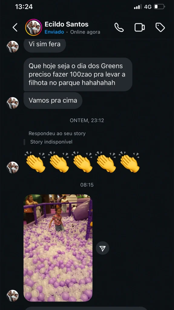 Depoimento do Ecildo sobre Greens